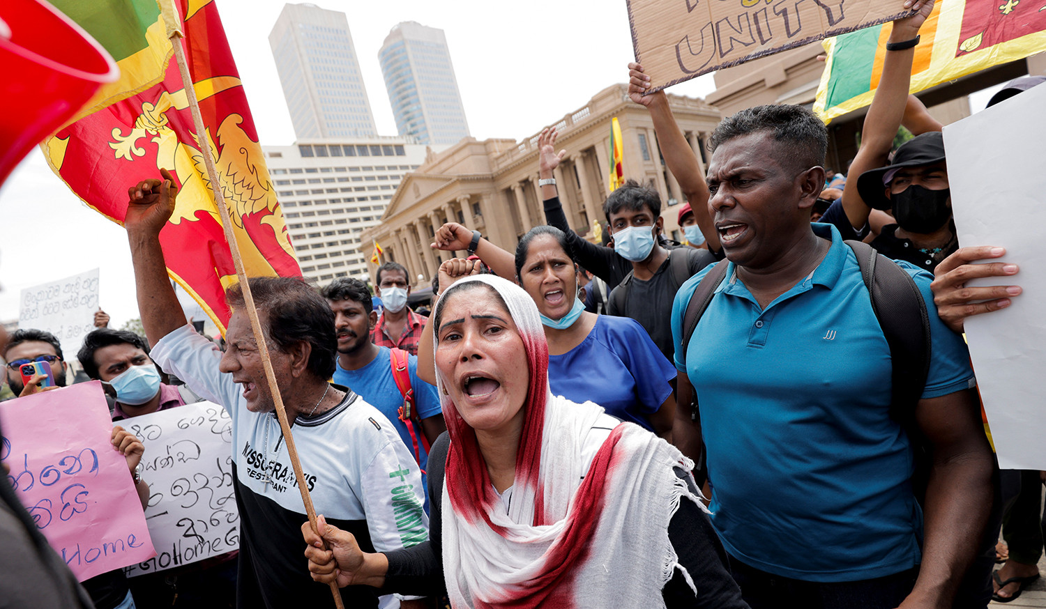 Sri Lanka protesters, angered by economic meltdown, storm president's office