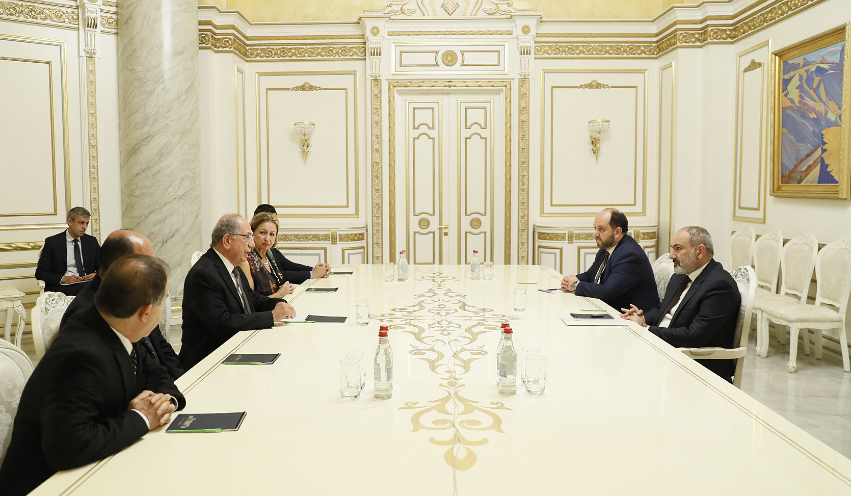 Programs implemented by Armenian Evangelical Association presented to Prime Minister