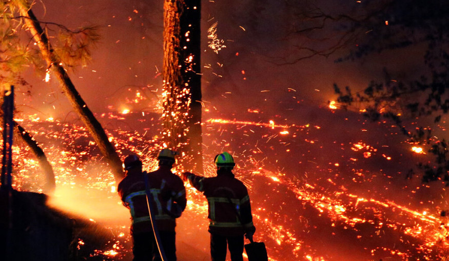 Wildfires raging in southwestern France with 1,500 hectares burnt