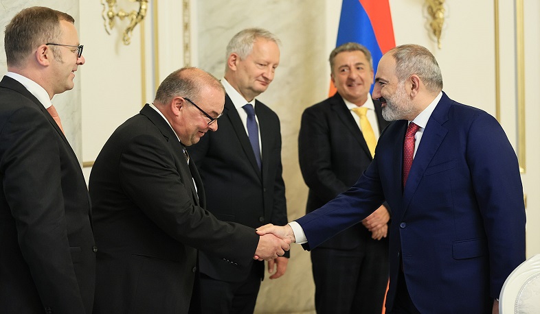 Armenian-German relations are developing dynamically: Prime Minister receives delegation of state of Saxony-Anhalt