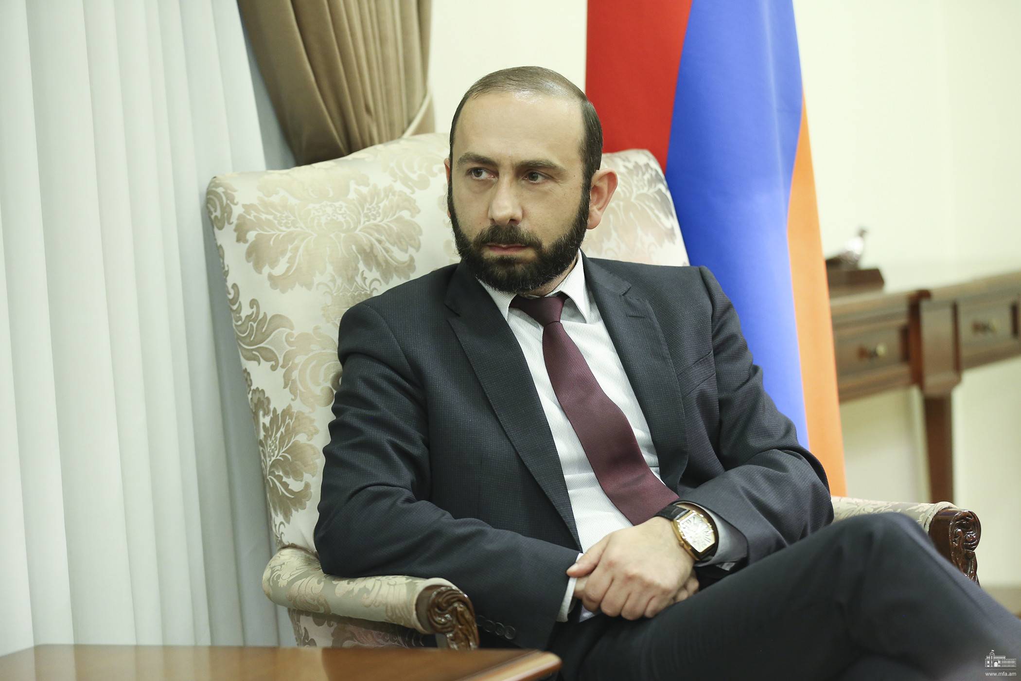 Ararat Mirzoyan Minsk qrupunun rusiyalı həmsədri ilə görüşüb