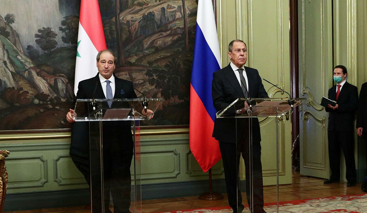 Russia's Lavrov meets Syrian counterpart Mekdad in Moscow