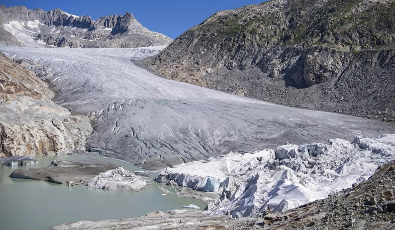 Ալպյան սառցադաշտերն աստիճանաբար անհետանում են