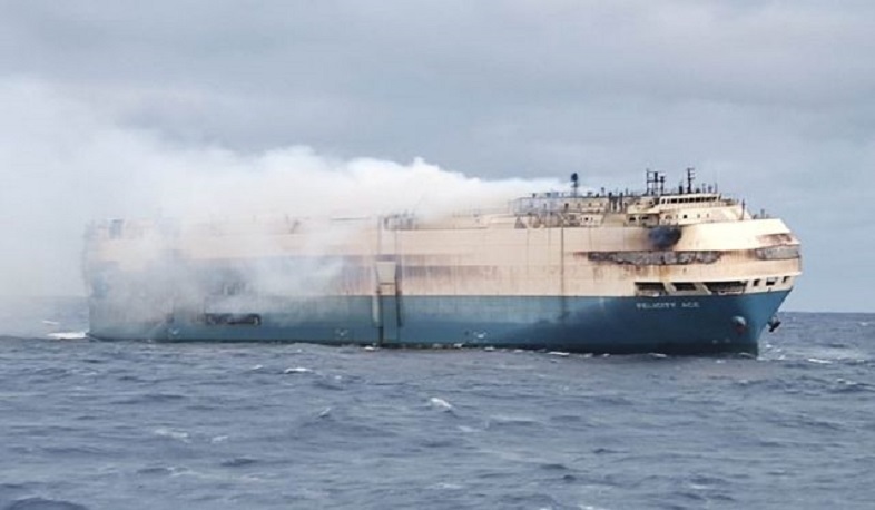 Ferry with 300 on board catches fire off Sweden coast