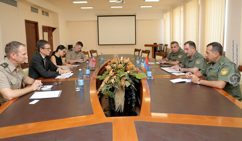 Chief of General Staff of Armenia’s Armed Forces presented to US Deputy Ambassador latest developments in Armenian-Azerbaijani border zone, Lachin Corridor and Artsakh