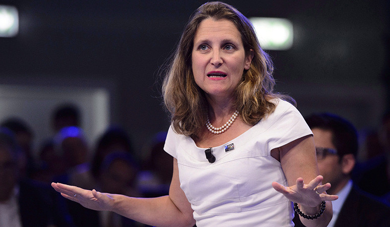 Chrystia Freeland has a 'legitimate shot' at top NATO job, expert says