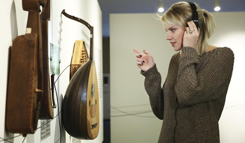 Germany's delegate at Eurovision 2017 Levina visits Komitas Museum-Institute