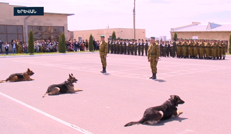 Armenian frontier troops celebrate 25th anniversary