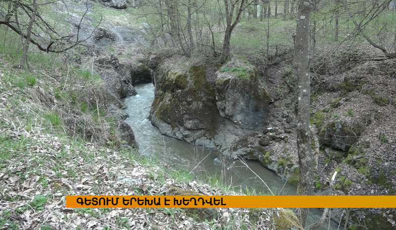 Լորուտ գյուղի մոտ երեխա է ընկել գետը