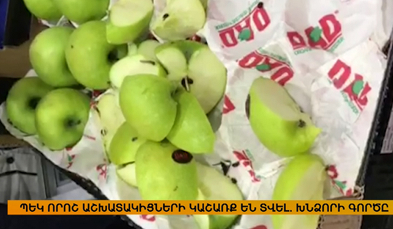 Criminal case initiated on illegal import of Azerbaijani apples