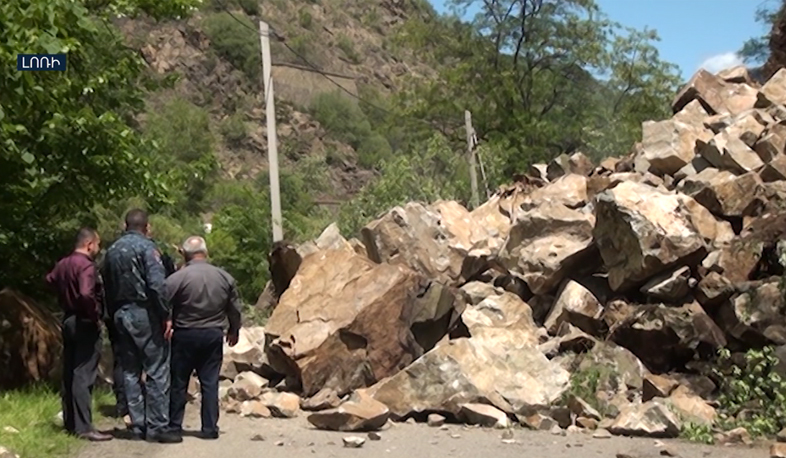 Vanadzor-Alaveri-Georgian highway temporarily closed