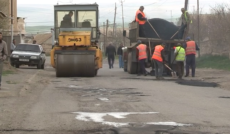 Inter-community roads being repaired in Gegharkunik