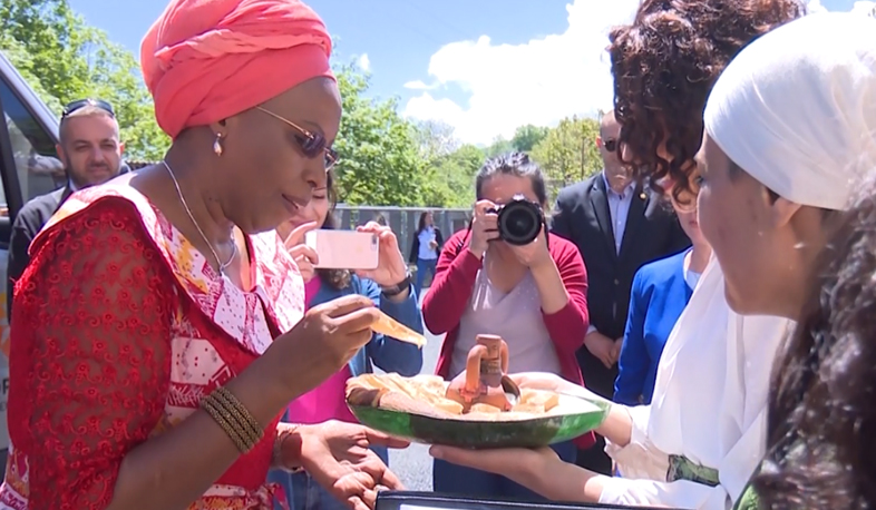 Marguerite Barankitse visits Artsakh