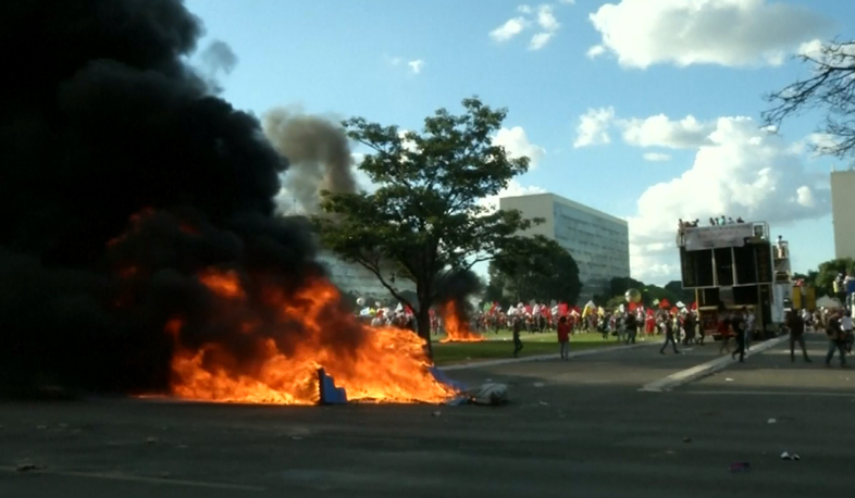 Protests get out of control in Brazil