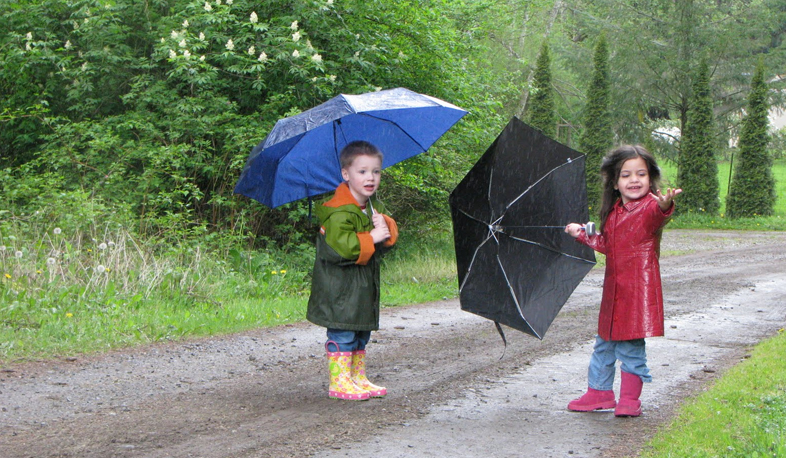 Those participating in June 1st events will need an umbrella