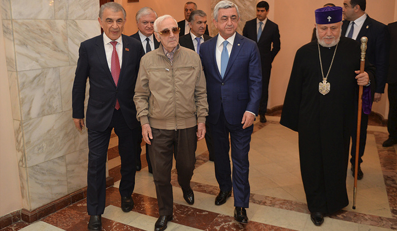 For You, Aznavour concert took place in Yerevan