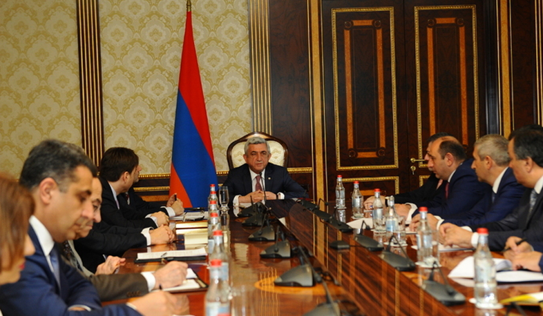 RA President held a conference on Armenian-Russian economic relations