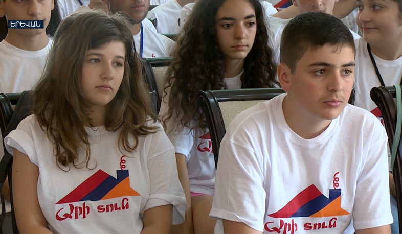 19 diaspora children in Armenia for the 2nd phase of “Ari Tun”