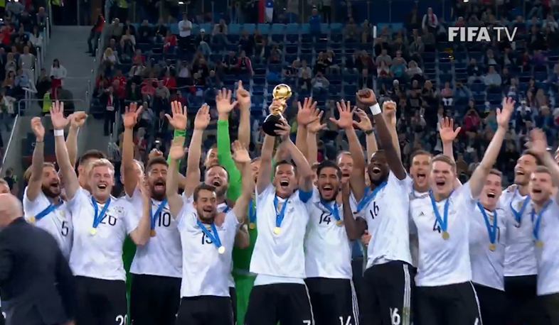 Germany wins Confederations Cup