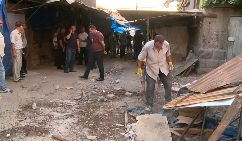 Firdus market disassembled in Yerevan