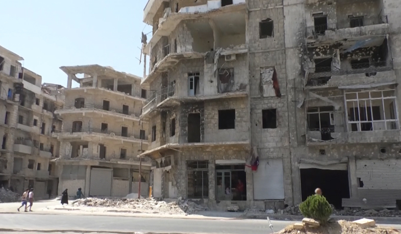 Shops destroyed in war reopened in Aleppo