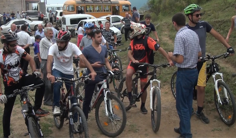 Bicycle path opening: DBA Dzoragyugh