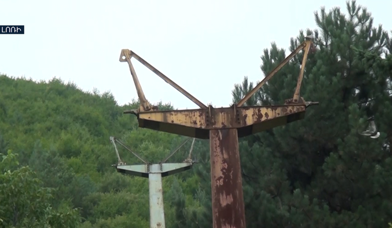 Vanadzor ropeway demounting stopped