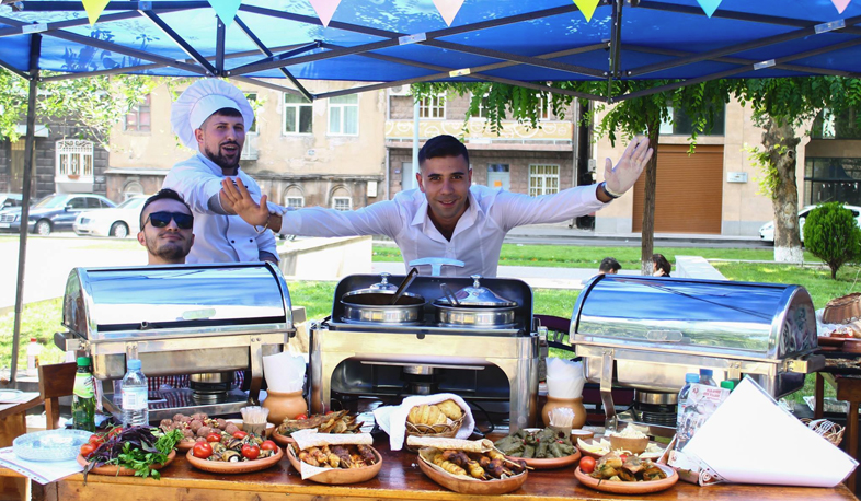 First restaurant dishes festival in Yerevan