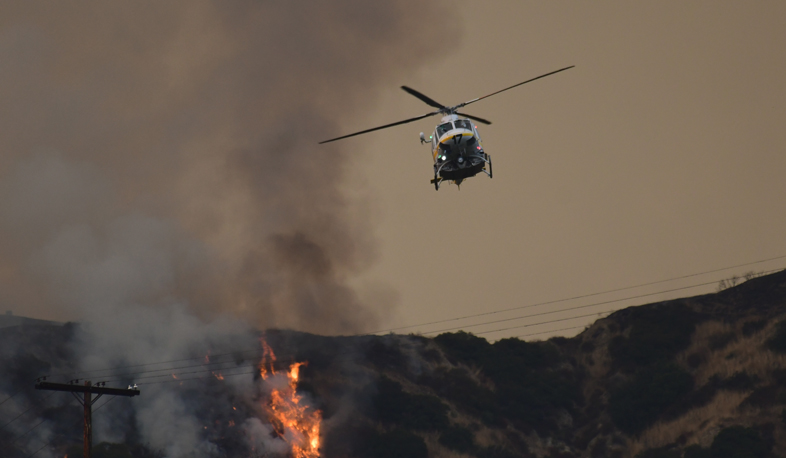 Wildfire in Los Angeles Area