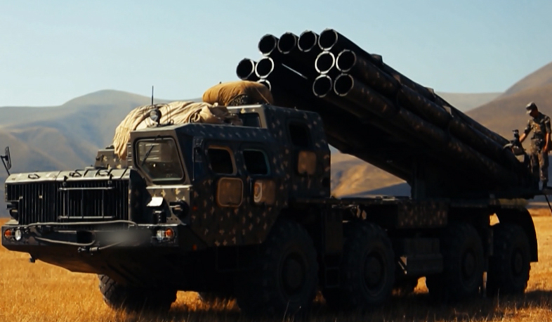 Smerch test in Armenia