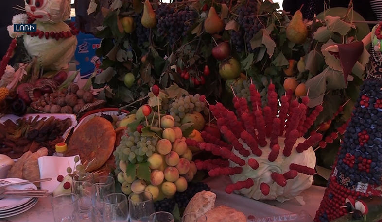 Harvest day in Vanadzor