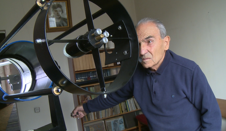 87-year-old Volodya reaching for the stars