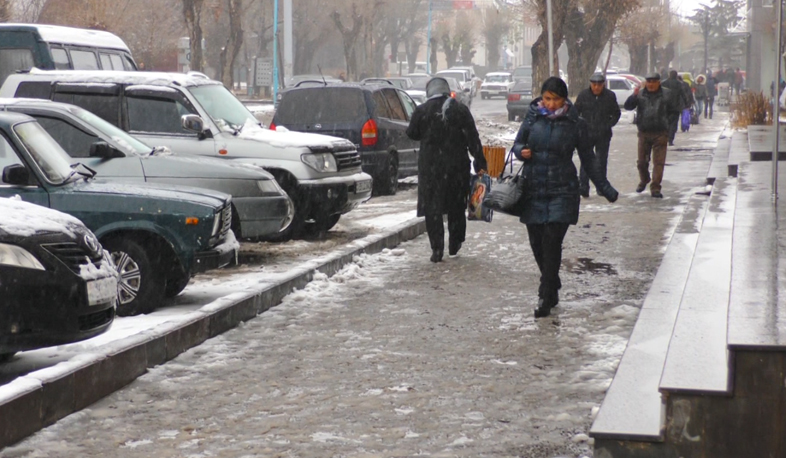 Armenia in powerful cyclone zone