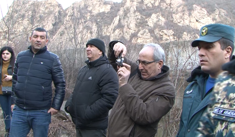 Landslide in Tumanyan