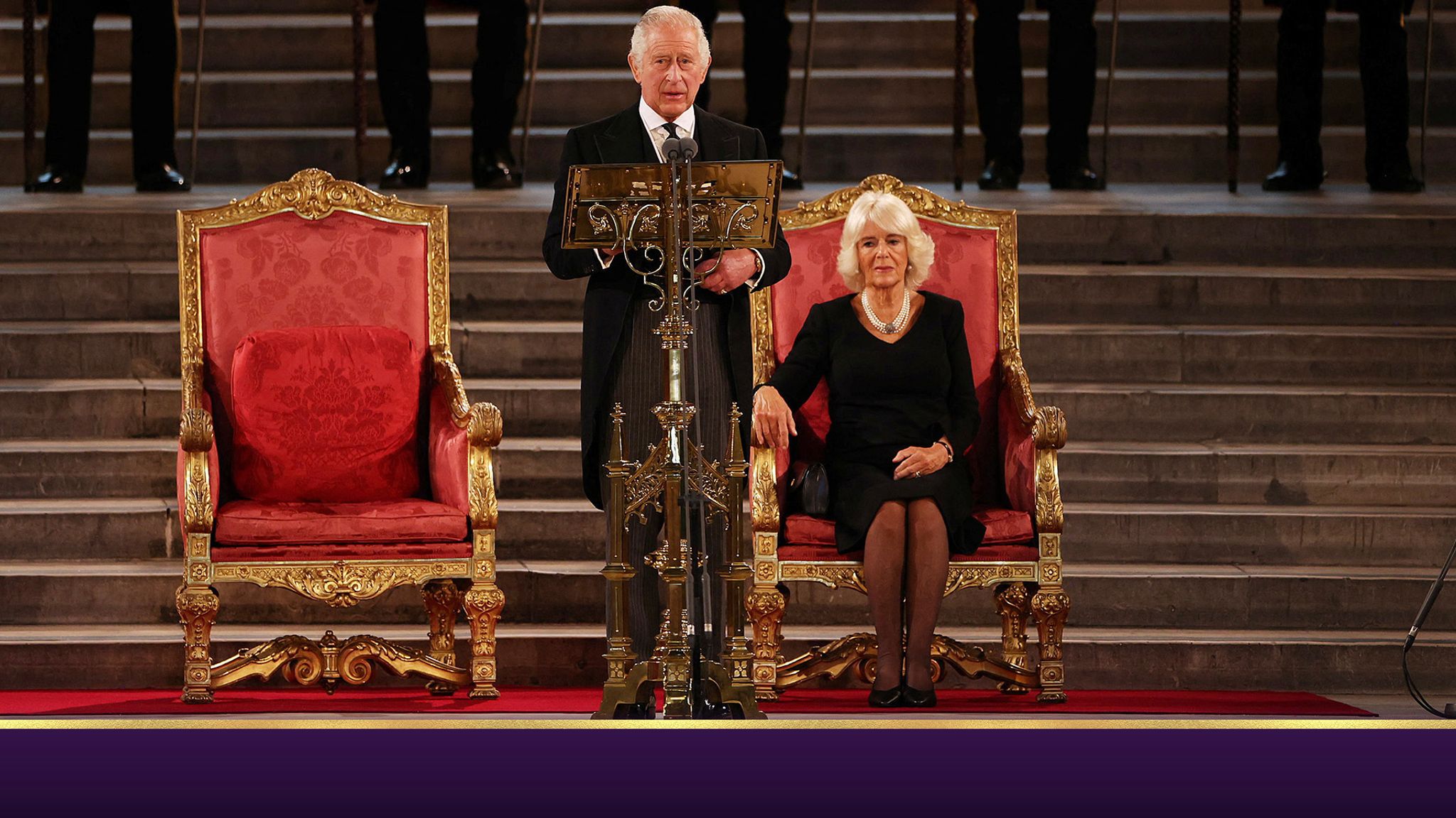 King Charles III addresses Parliament for the first time as monarch