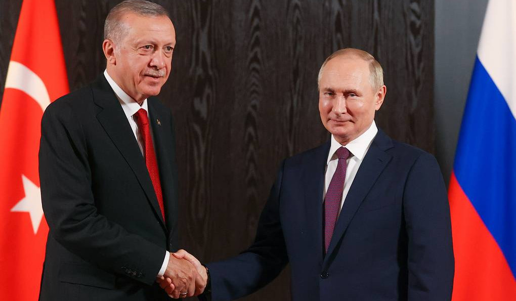 Putin, Erdogan begin talks on SCO summit sidelines in Samarkand