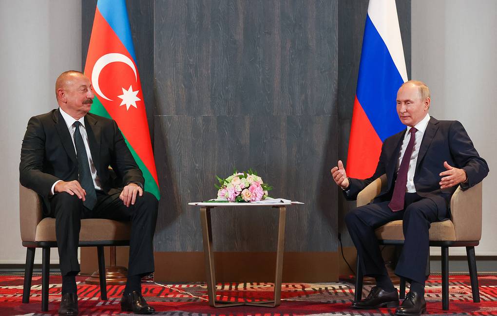 Putin, Aliyev Are Discussing Tensions On Armenian-Azerbaijani Border At ...