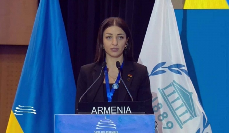 Hasmik Hakobyan’s Speech at 145th Inter-Parliamentary Union: Such Atrocities are Result of Consistent State Policy of Armenophobia in Azerbaijan