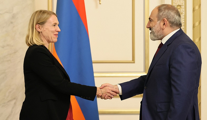 Prime Minister Pashinyan receives the Foreign Minister of Norway