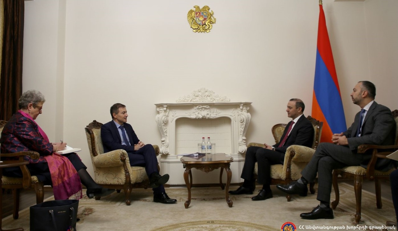 Armen Grigoryan presented Andrey Kovaտchev about Azerbaijan's aggression and its consequences