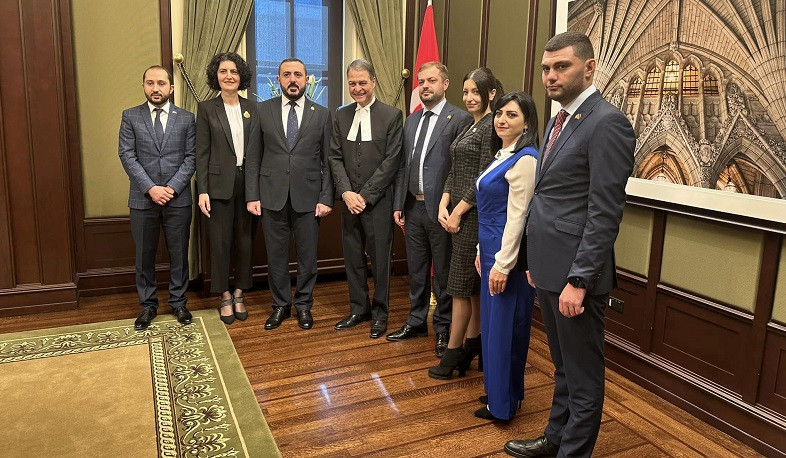 Parlamentin deputatları Kanadada Nümayəndələr Palatasının parlament katibinə Azərbaycanın təcavüzünü təqdim ediblər