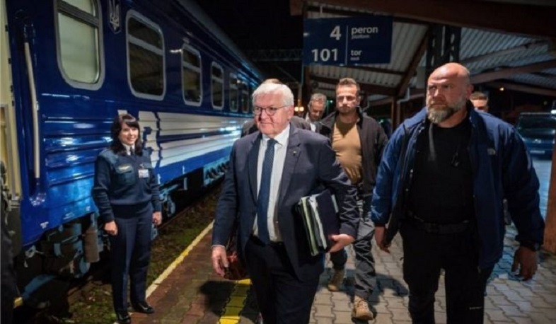 German President Steinmeier visits Kyiv in 'a sign of solidarity'