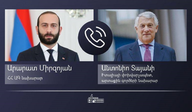 Հայաստանի և Իտալիայի ԱԳ նախարարները քննարկել են ՀՀ-ում տեղակայված ԵՄ առաքելության գործունեության հետ կապված հարցեր