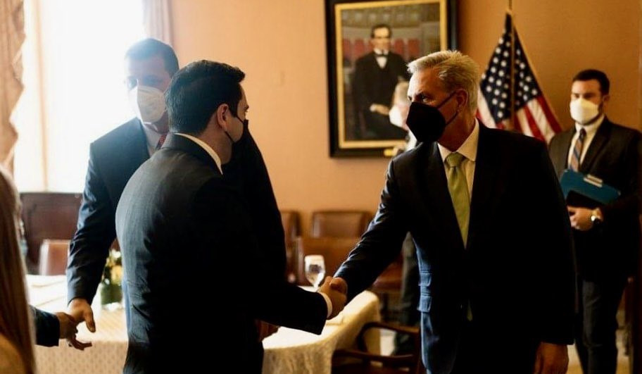 Alen Simonyan congratulated Kevin McCarthy on being elected Speaker of US House of Representatives