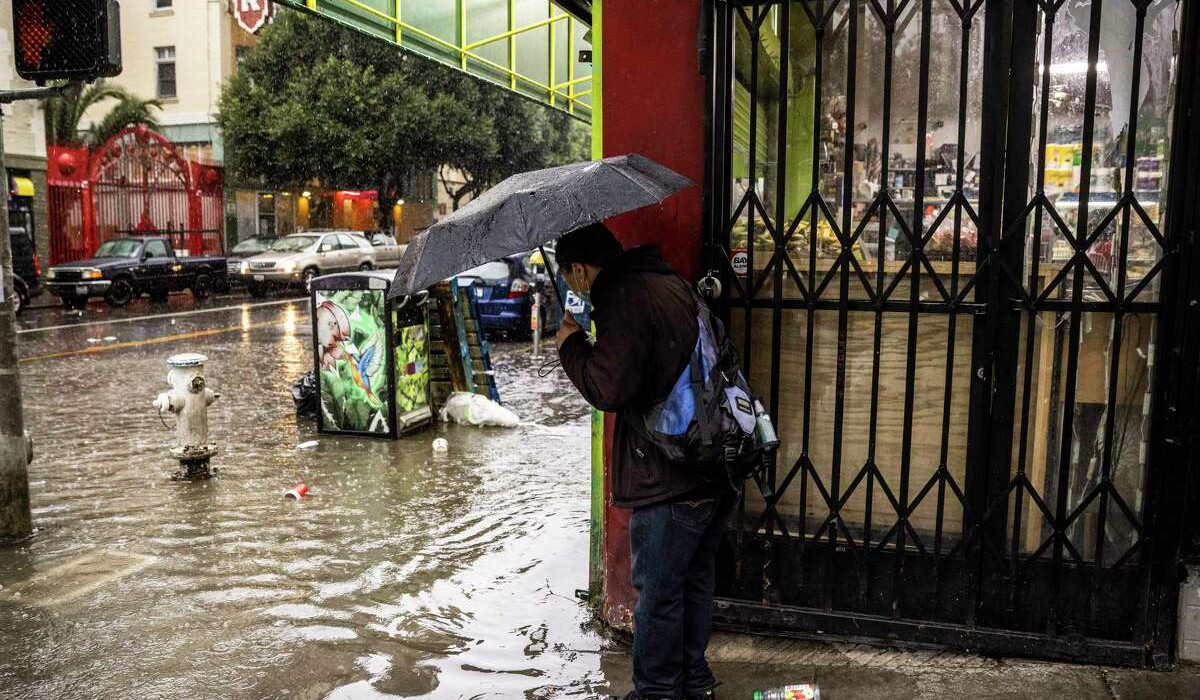 Heavy rain and hail pound San Francisco Bay Area