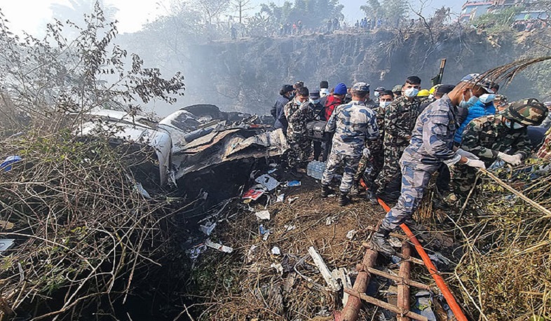 Search resumes for four people missing in Nepal after deadly air crash