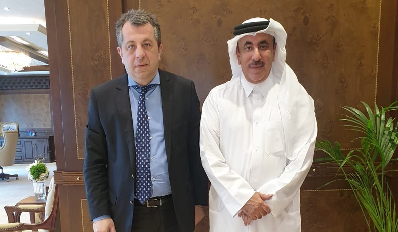 Ways to expand cooperation in field of transport between Armenia and Qatar discussed