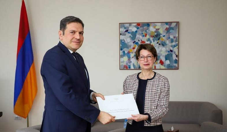 Newly-appointed Ambassador of Latvia handed over copy of her credentials to Deputy Minister of Foreign Affairs of Armenia