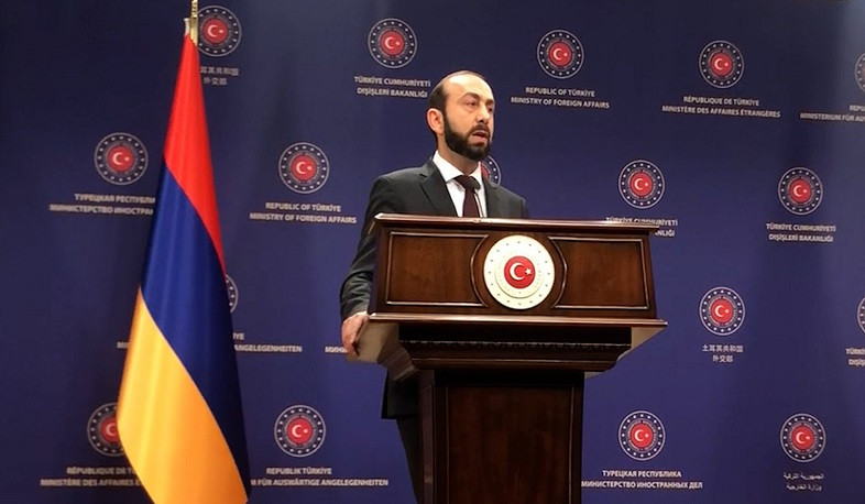 Press Statement of Foreign Minister Ararat Mirzoyan following meeting with Foreign Minister of Türkiye Mevlüt Çavuşoğlu