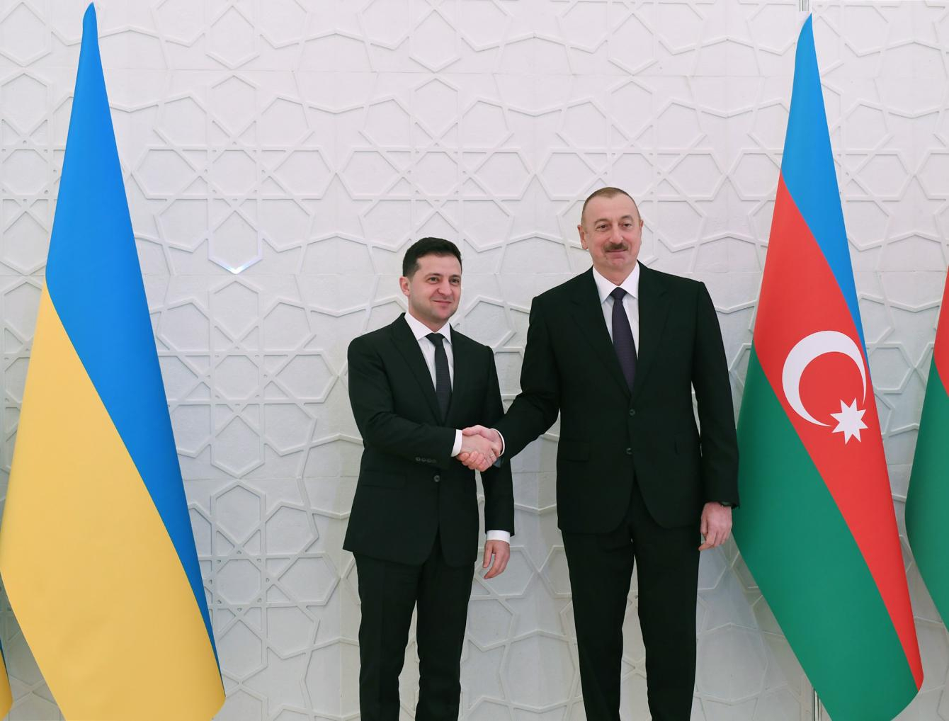 Zelensky expressed gratitude to Aliyev for supporting the territorial integrity and sovereignty of Ukraine